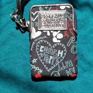 Vintage Coach Poppy Pouch